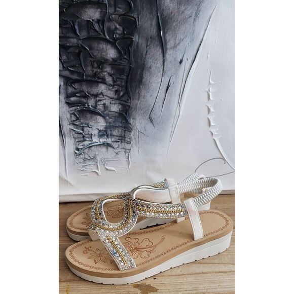 Rhinestone sandals - Picture 3 of 6